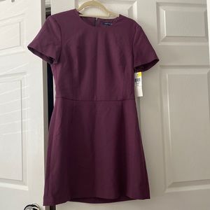 French Connection-plum noir dress